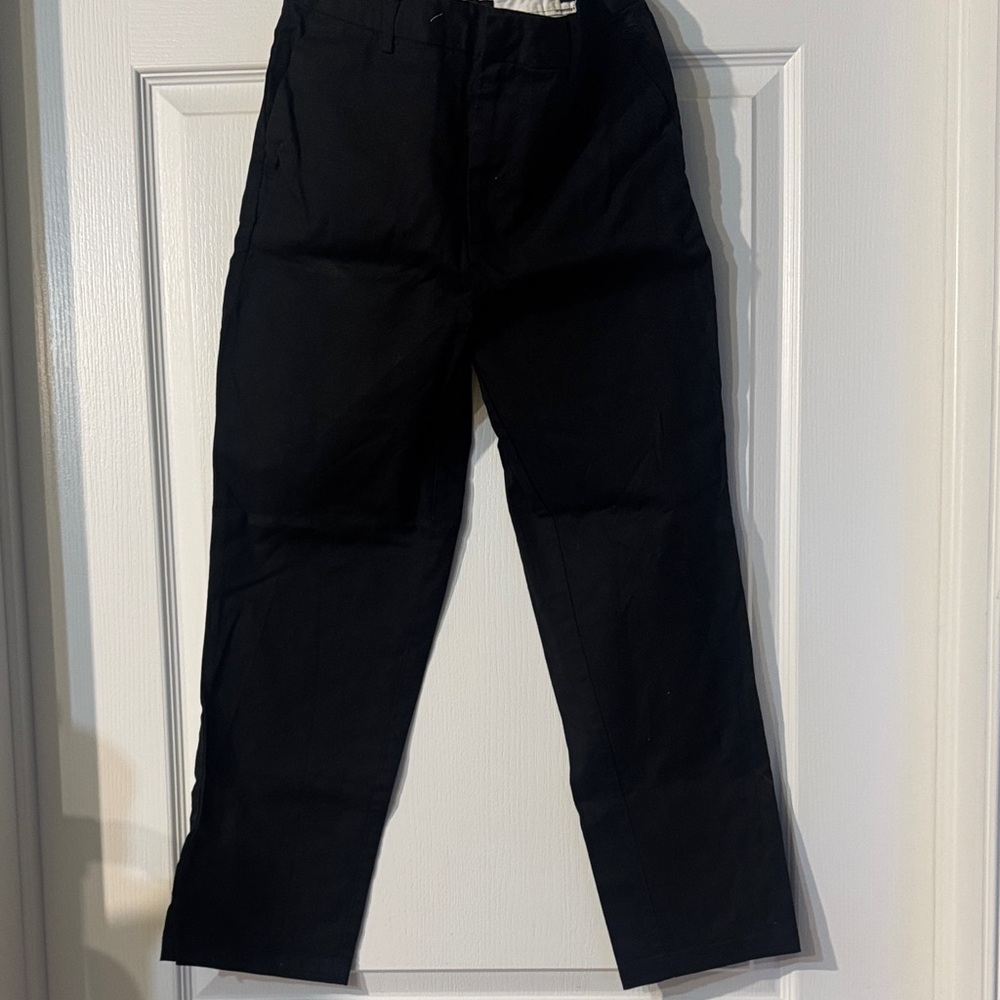 Scotch & Soda Black Straight Chinos